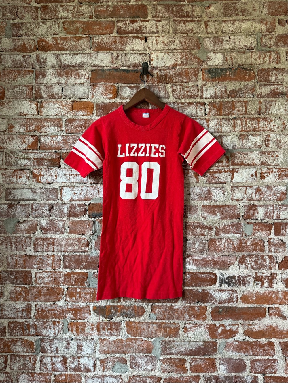 Vintage Blue Bar Champion Tee Lizzie’s Small